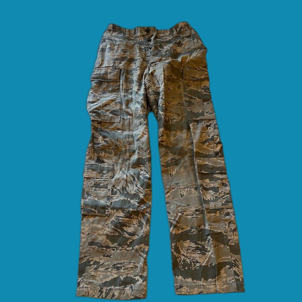 US Air Force Digital Camo Cargo Pants Size 32 Regular